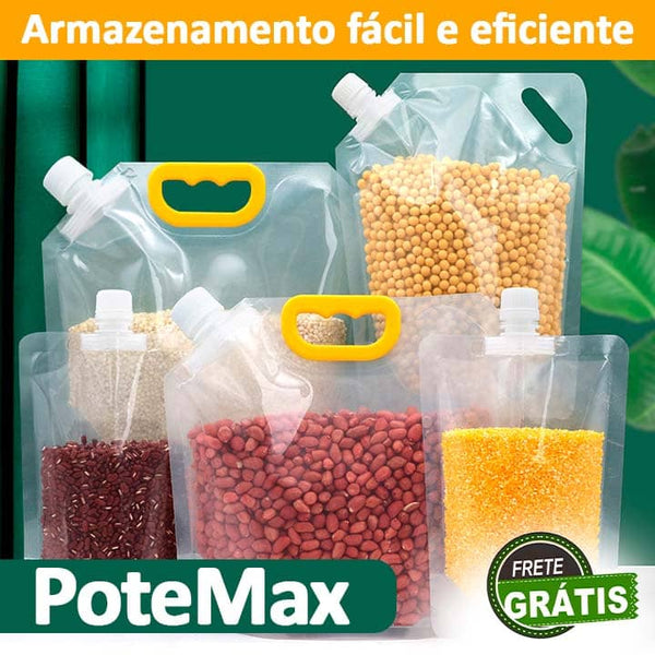 PoteMax - Solução Completa para Armazenar Alimentos com Frescor Garantido