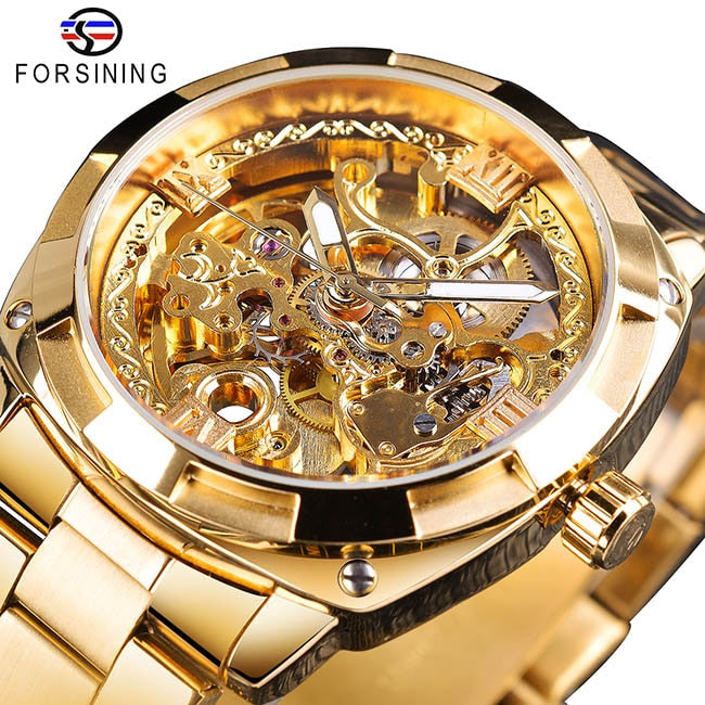 Relógio Luxuous Gold® Men Pro